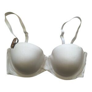 BRA Maidenform Self Expressions Strapless SE6990 White Size 36D NWT